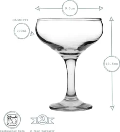 Rink Getränk 5 Tier Champagne Turm Set - 35 Gläser - 200 Ml Weinlese-Champagne Coupe Saucers -Smart Kitchen Store 53a183678d4603a8b756291a0bd9162d