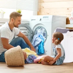 Relaxdays 1 X Wäschekorb Bambus Rund Violett -Smart Kitchen Store 53ff0ee8a9d1c50a49c1986f1ed431e8