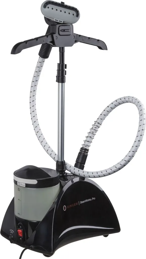 SINGER SWP.02C2E Vertikaler Dampfglätter Bügeleisen Schwarz Tank 2,5 L 1500 W 3 SINGER SWP.02C2E Vertikaler Dampfglätter Bügeleisen Schwarz Tank 2,5 L 1500 W