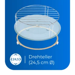 Exquisit Einbau-Mikrowelle EMW25-G-020 Weiss | 800 Watt | Timer | Grill 1200 Watt | 60 Cm Breite -Smart Kitchen Store 557e238d54e23087f9f6e3d6b5008826