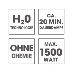 CLEANmaxx 5in1 Dampfmop, 0,3 L Füllmenge, 1500 Watt, Art.-Nr. 8337 -Smart Kitchen Store 558c020179955af933d5f778e6e3ad6f