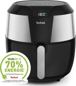Tefal EY701D Easy Fry XXL Heißluftfritteuse, Fassungsvermögen: 1,6 Kg, Timer,8 Automatische Menüs -Smart Kitchen Store 56667030e08fbb4d1d75098c96336452