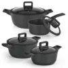 N8WERK Aluguss-Topf-Set In Der Midnight Edition | 8-teilig -Smart Kitchen Store 56a72b5f5ef07c14a5b4754ce25fee0d