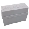 Knäckebrotbox Brotbox Knäckebrot Box Brotdose Aufbewahrungsbox Vorratsdose , Farbe:hellgrau -Smart Kitchen Store 57dae9526beb9c97601fec3911c01bbb