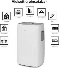 TechniSat Technipolar 1 Monoblock Klimagerät 4in1 Kühlen Heizen Ventilation Entfeuchten -Smart Kitchen Store 58dcea0f3ad568e325845524959b1004