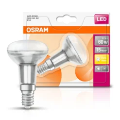 Osram LED Leuchtmittel Glas Reflektor R50 4,3W = 60W E14 Matt Warmweiß 2700K 36° -Smart Kitchen Store 592100ff4ea3febee39ceef8f25cf287
