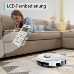 S7 MAX Laser Navigation Slam Routenplanung Smart Staubsauger Roboter Saugroboter Große Saug Flüsterleises Karte Speicher Fegen Boden Mopping Roboter International Version -Smart Kitchen Store 5b28b27ea9804d91b7bd44227ccac060