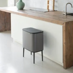 Brabantia Mülleimer Bo Touch Bin Platinum, 11 + 23 L -Smart Kitchen Store 5b3831d8dfb66deaa8710e24b6dcff28