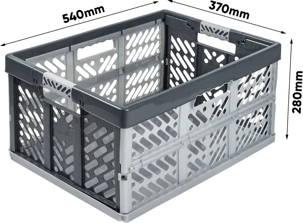 Keeeper Klappbox Ben Aufbewahrungsbox Kunststoff Soft-Touch Griffen X6 4 Keeeper Klappbox Ben Aufbewahrungsbox Kunststoff Soft-Touch Griffen X6 – Bild 2
