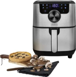 Princess Aerofryer Smart 1500 W 4,5 L Silbern -Smart Kitchen Store 5ba927235820fe2108d6235d064638ea