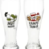 2x Weizenbiergläser Mutmacher Kampftrinker Weißbierglas 0,5L -Smart Kitchen Store 5cc546b4087eadbce1057fb7316d889e