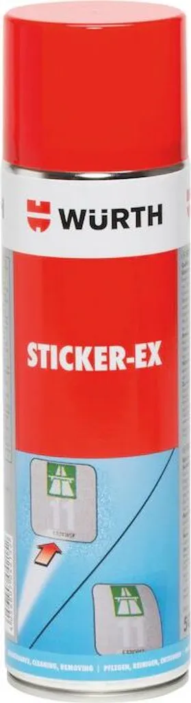 Würth Sticker-Ex, Vignettenentferner 500ml - 0893140505 3 Würth Sticker-Ex, Vignettenentferner 500ml - 0893140505