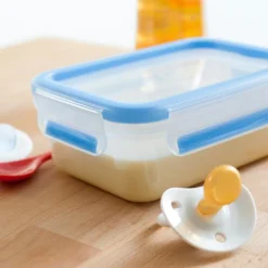 Emsa Clip & Close Frischhaltedosen 3er-Set á 0,55 L, Blau -Smart Kitchen Store 5d0cc0b5c3e5fee9665c5a301a8505fa