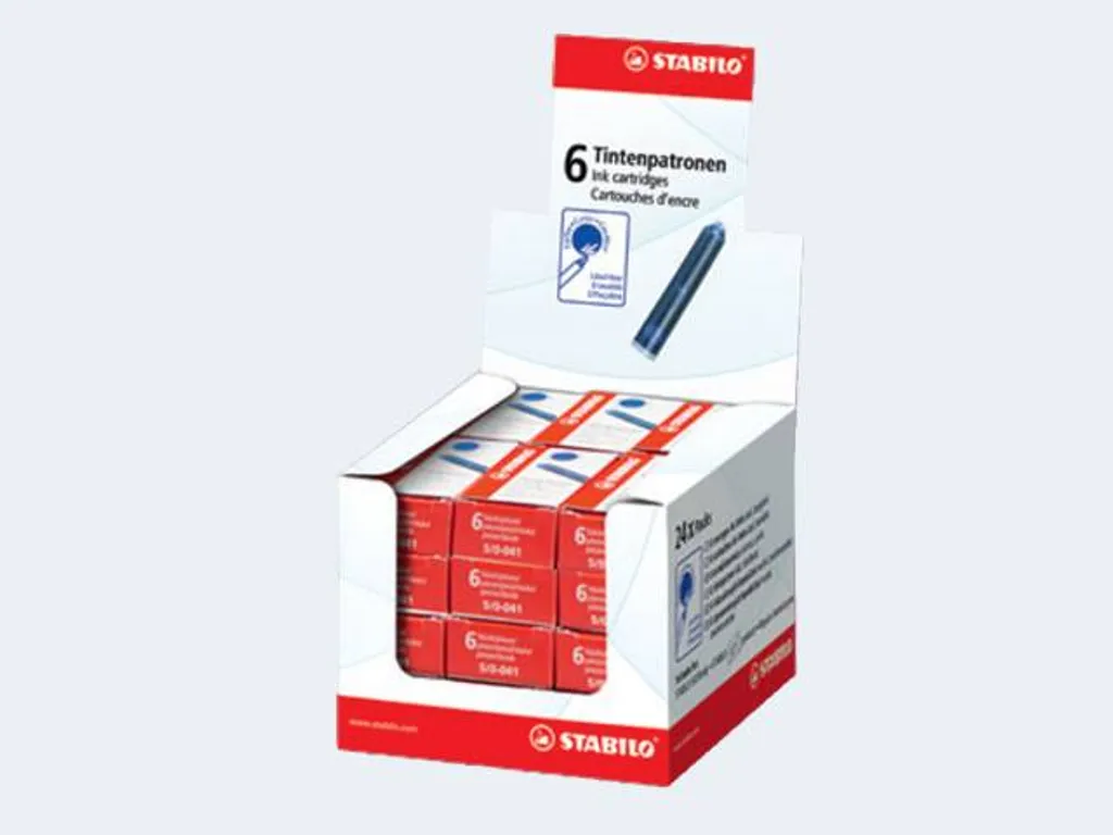 Tintenpatrone Zum Nachfüllen - STABILO Refill - 6er Pack - Blau (löschbar) 5 Tintenpatrone Zum Nachfüllen - STABILO Refill - 6er Pack - Blau (löschbar) – Bild 3