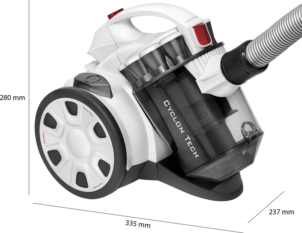 ProfiCare® Staubsauger Beutellos Für Parkett, Teppich, Fliesen, 700 Watt Bodenstaubsauger Mit HEPA-Filter, Staubsauger Ohne Beutel Inkl. 3 Bürsten Und 4-fach Mikrofiltersystem, PC-BS 3110 9 ProfiCare® Staubsauger Beutellos Für Parkett, Teppich, Fliesen, 700 Watt Bodenstaubsauger Mit HEPA-Filter, Staubsauger Ohne Beutel Inkl. 3 Bürsten Und 4-fach Mikrofiltersystem, PC-BS 3110 – Bild 7