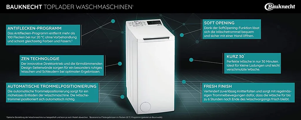 Whirlpool Bauknecht WMT ZEN 6 BD N Waschmaschinen - Weiß 14 Whirlpool Bauknecht WMT ZEN 6 BD N Waschmaschinen - Weiß – Bild 12