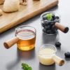 90ml Mini-Milchtopf Aus Glas, Saucenpfanne Mit Einzelnen Ausläufen, Milchbecher Für Westliches Restaurant Mini-Milchkännchen -Smart Kitchen Store 607cf92457f45e6e3f8680ab68b1f0c1