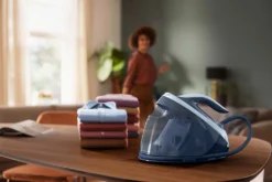 Philips PerfectCare Bügelstation, Keramikbügelsohle, 120 G/min Konstanter. Dampf, 8.0 Bar, 2100 W, Blau (PSG7030/20) -Smart Kitchen Store 608437fa00b12e6f81be218a72596451