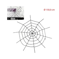 Spinnennetz Spinnen Netz XL Ca.150cm Halloween Hängedeko Party Deko -Smart Kitchen Store 623886a8a6e74a8d05a26202d997eab1
