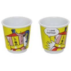 Bialetti MINI EXPRESS Set Lichtenstein -Smart Kitchen Store 631a1336ccc7596f072cbd926bea2351