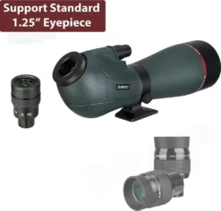 Svbony SV406P ED Spektiv 20-60x80, Doppelter Fokus Spektive Vogelbeobachtung Austauschbares Astronomie-Okular, Wasserdichtes Bak4 Prisma Monokular Fernrohr Einsatzbereit -Smart Kitchen Store 63fd8c5fa3149879fcdadae5a5c5b787