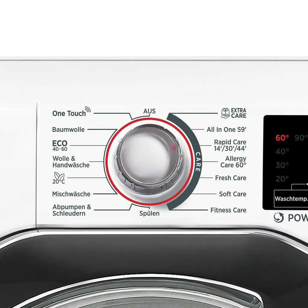 Hoover H3WS4Q37TAMCE-84 Frontlader Waschmaschine H-WASH 300 PLUS Dampf-Funktion 4 Hoover H3WS4Q37TAMCE-84 Frontlader Waschmaschine H-WASH 300 PLUS Dampf-Funktion – Bild 2