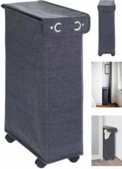 Wenko Wäschesammler Corno Prime Blau -Smart Kitchen Store 642325e33bb033de9c6b2e1c52f56d2f