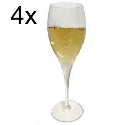 Le Cordon Bleu 4er Set Champagnergläser Kwarx-Glas Sektgläser Flûtes Flöten 26cl -Smart Kitchen Store 64392074b1832388cd8d6c5fe4825127