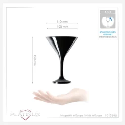 Schwarze Martini Gläser 150ml Set 6-Teilig Aus Glas Cocktailgläser 11 Schwarze Martini Gläser 150ml Set 6-Teilig Aus Glas Cocktailgläser -Smart Kitchen Store 644877d7387d51aa7711fbdebe00071d