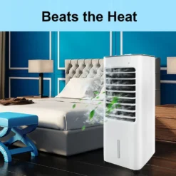 4in1 Mobile Klimagerät Luftkühler Standventilator Luftbefeuchter Luftreiniger Standventilator -Smart Kitchen Store 6454f2b80796630772f4b0cd4d7e3337