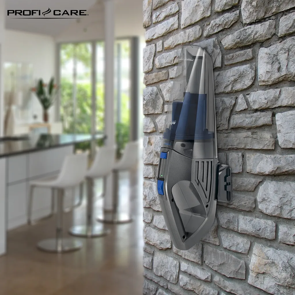 ProfiCare Akku-Sauger PC-AKS 3034, 2 In 1 Nass-und Trockensauger In Einem, Für Alle Oberflächen Geeignet, Leistungsstarker 14,8 V Lithium Ionen Akku, Anthrazit-blau 11 ProfiCare Akku-Sauger PC-AKS 3034, 2 In 1 Nass-und Trockensauger In Einem, Für Alle Oberflächen Geeignet, Leistungsstarker 14,8 V Lithium Ionen Akku, Anthrazit-blau – Bild 9