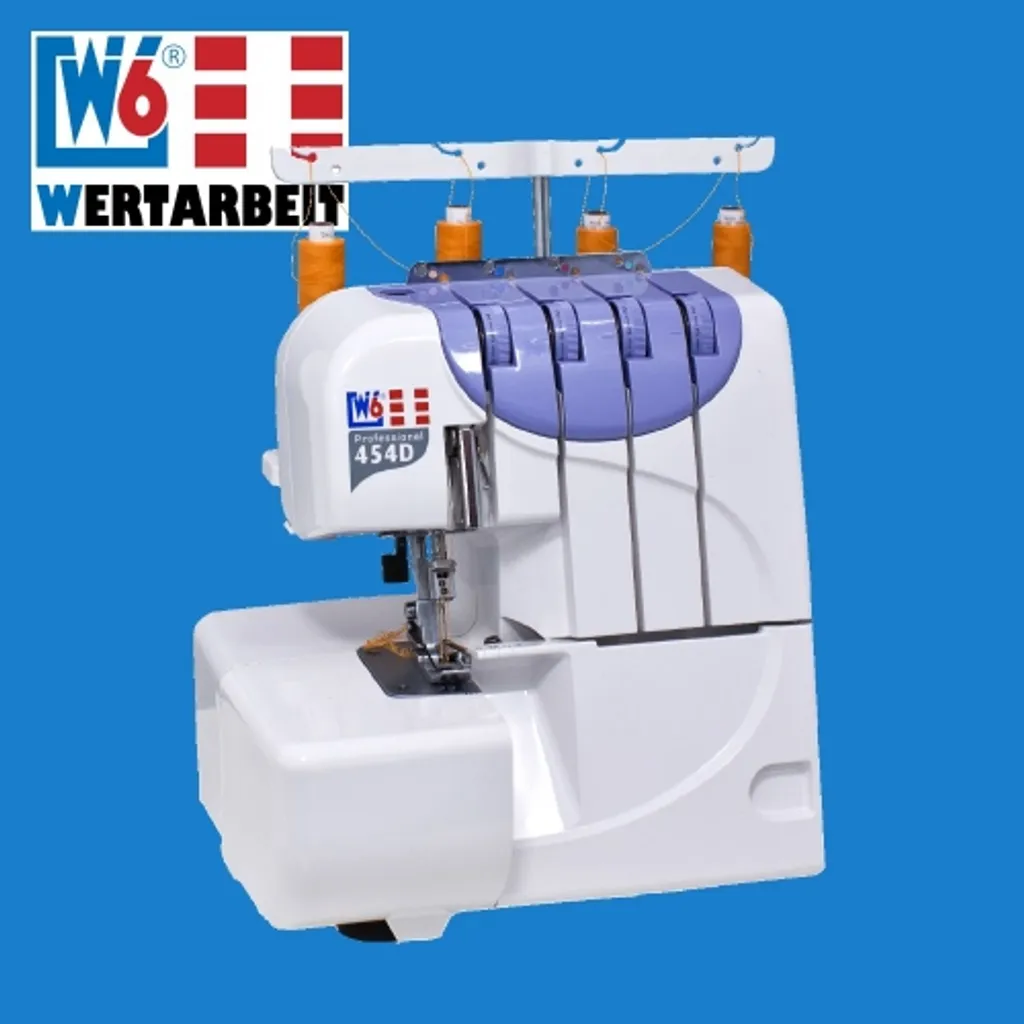 W6 Nähmaschine N 454D - Overlock 4 W6 Nähmaschine N 454D - Overlock – Bild 2