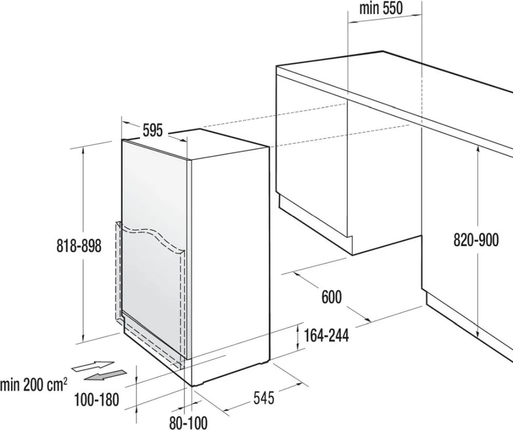 Gorenje - RBIU609EA1 - Unterbau-Kühlschrank Mit Gefrierfach - Festtür-Technik 5 Gorenje - RBIU609EA1 - Unterbau-Kühlschrank Mit Gefrierfach - Festtür-Technik – Bild 3