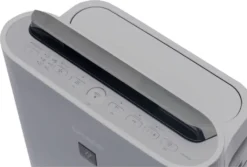 SHARP UA-HD50E-L Luftreiniger (mit Befeuchtungsfunktion, Verbesserung Der Luftqualität, Ideal Für Allergiker, Drei Stufen Filtersystem, HEPA-Filter, Räume Bis Zu 38 M²) Hellgrau [Energieklasse A] -Smart Kitchen Store 65731494bd1d6d94d92aa699bdea5c62