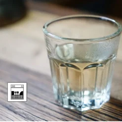 4 X Bruchfeste Gläser Becher Langlebige Wassergläser Aus Stabilem Kunststoff Saft Whisky Glas Partybecher Whiskybecher Trinkbecher In Echter Glasoptik Stapelbar -Smart Kitchen Store 6590d7ac1428dea676746c1bdaf29aae