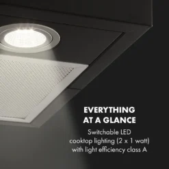 Klarstein Structura Inselabzugshaube , EEK: A , Abluft/Umluft , 3 Stufen , Luftumwälzung: 641 M³/h Max. , 41 X 35,5 Cm , LED-Beleuchtung , Optionale Ausstattung Mit Aktivkohlefiltern , Dunstabzugshaube , Inselhaube , Edelstahl , Schwarz -Smart Kitchen Store 665fe7c1e3b7e8d8a1422f5ab2135a55