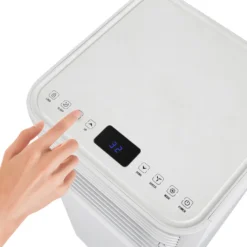 EINFEBEN Mobiles Klimagerät R290 7000 BTU/h Klimaanlage Mobil Mit Abluftschlauch Kühler Und Entfeuchter Für Räume Bis 30 Qm Leise Mobile Kühlung Wohnung & Büro -Smart Kitchen Store 66b26a74e2265e1d4c2389b6d4d13ccd