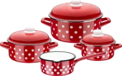 Kochtopf-Set Pünktchen 4-tlg.