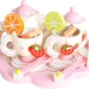 Kinder Teeservice Set Holz Zubehör Für Die Kinderküche, 16-tlg. Ab 3 Jahre Rollenspiele Für Mädchen Und Jungs 9418 1 Kinder Teeservice Set Holz Zubehör Für Die Kinderküche, 16-tlg. Ab 3 Jahre Rollenspiele Für Mädchen Und Jungs 9418 -Smart Kitchen Store 67c14c0a7edcc45419cd38455305c0b4