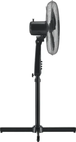 Standventilator Durchmesser 41cm Ventilator Mit 3 Stufen Luftkühler Windmaschine Oszillation 50W Schwarz [in.tec] -Smart Kitchen Store 67ec80b8f12d0660c7f8e1c7d2fbef36