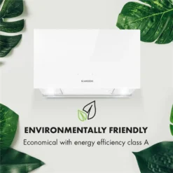 Kronleuchter L Inselabzugshaube 60cm Abluft: 590m³/h LED Touch Glas Weiß -Smart Kitchen Store 67f3a4b72fca8ef9bc5cdaf13808f7a6