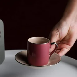 Artvigor, Porzellan Kaffeeservice, Bunt 12 Teilig Kaffee Set, Mit 6 Espressotassen 80 Ml, 6 Untertassen, Mehrfarbig 16 Artvigor, Porzellan Kaffeeservice, Bunt 12 Teilig Kaffee Set, Mit 6 Espressotassen 80 Ml, 6 Untertassen, Mehrfarbig -Smart Kitchen Store 68139441e99aa6d9eef7c4986933e211