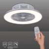 Selltec LED Deckenlampe Ventilator AIR 3 Stufen, Dimmbar, Fernbedienung CCT, Wohnzimmer Wohnzimmer, Schlafzimmer, Kinderzimmer 14646055 -Smart Kitchen Store 6889105149418289433a4896c7c5e9fe