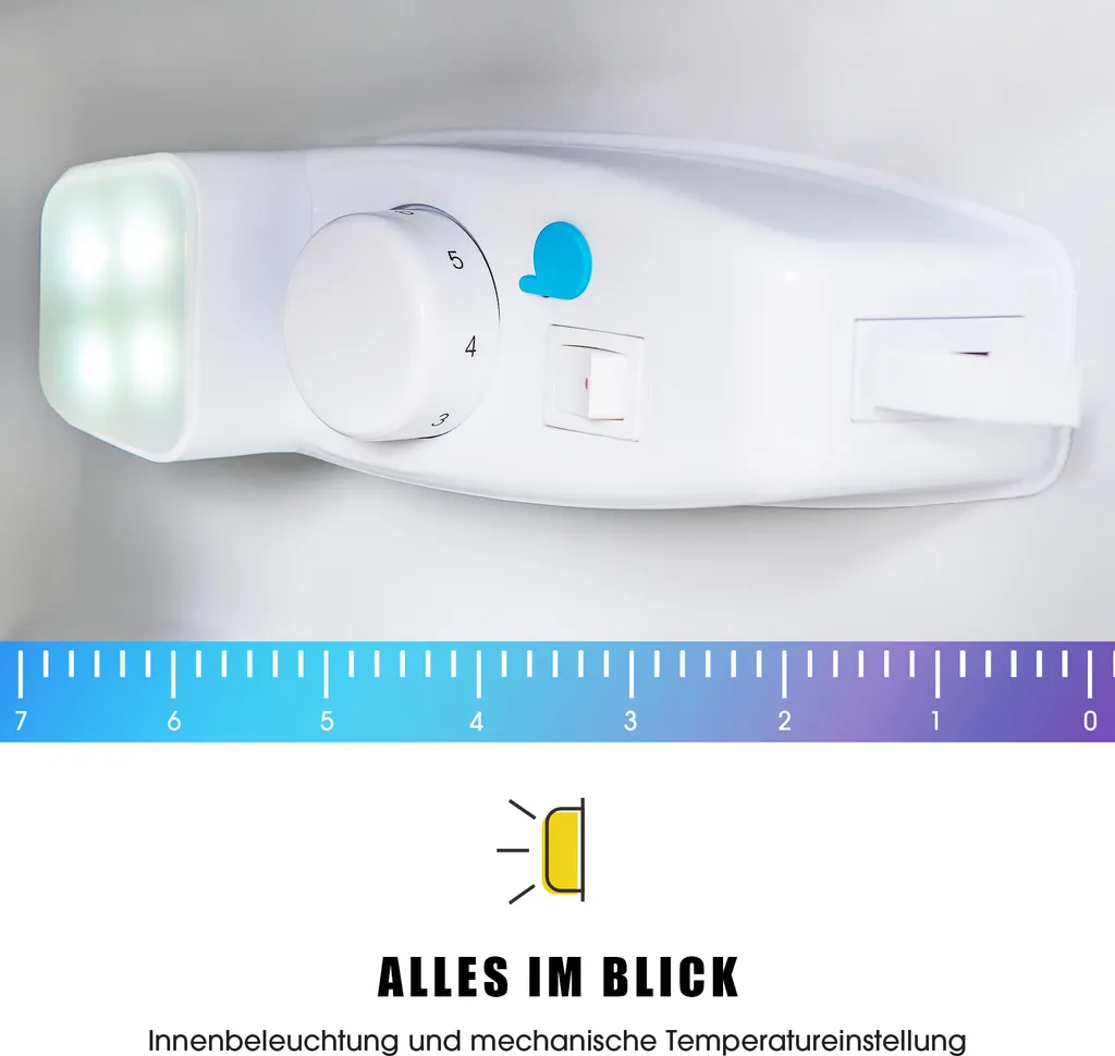 Kühl Gefrierkombination, Freistehender Kühlschrank, Freistehend Gefrierschrank Mit 60L Gesamtvolumen Doppeltür LED Beleuchtung 172 KWh/Jahr 86.8cm Höhe, Schwarz 10 Kühl Gefrierkombination, Freistehender Kühlschrank, Freistehend Gefrierschrank Mit 60L Gesamtvolumen Doppeltür LED Beleuchtung 172 KWh/Jahr 86.8cm Höhe, Schwarz – Bild 8
