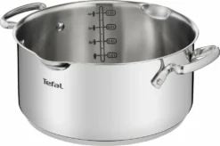 Tefal G719S734 DUETTO 8-tlg.Set 3x Kochtopf/Glasdeckel + Stieltopf + Suppenkelle -Smart Kitchen Store 6908dcce61a2b3bccb5aea717eb8795b