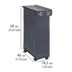 Wenko Wäschesammler Corno Prime Blau -Smart Kitchen Store 692572ae0a31cb12c2727a0cfb0f018b