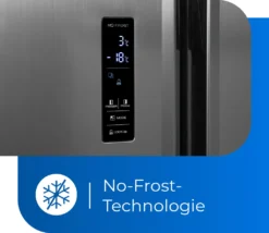 Exquisit Side-by-Side SBS135-040F Inoxlook-az | Standgerät | 436 L Volumen | Inoxlook-Dunkel -Smart Kitchen Store 694ed0d15e9e282066ca40489c5f3ed5