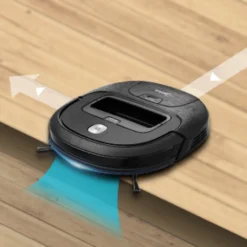 Midea Saugroboter M3S VCR20B, Saugleistung 2000 Pa, 3 Saugmodi / Saugroboter Mit Ladestation & V-förmigem Borstenmuster / 90-120 Min Laufzeit, Ideal Für Tierhaare, Teppiche Und Hartböden, Schwarz -Smart Kitchen Store 69a58ade6e16bde1edb633c407fc999b