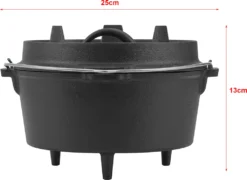 Dutch Oven Set Enkhuizen 4,2 Liter Mit Deckel Und Füße Gusseisen -Smart Kitchen Store 69eabd86d5d7691cad47c46636794eb8