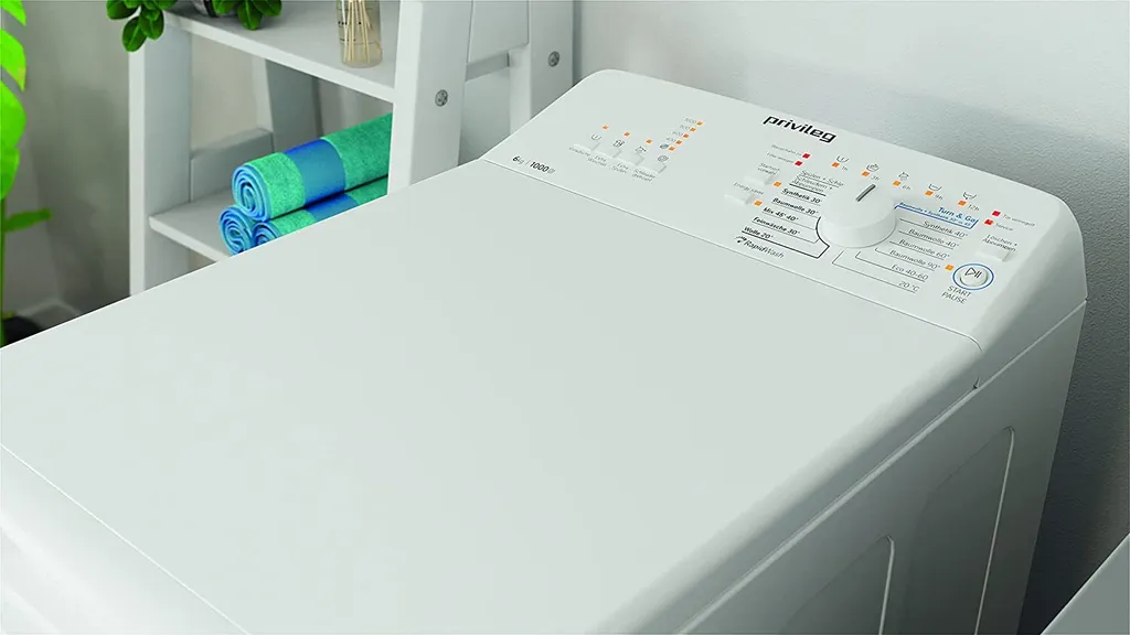 Privileg PWT L60300 DE/N Toplader Waschmaschine / 6 Kg / 1000 UpM/Turn&Go/Rapid Wash/Extra Waschen/Startzeitvorwahl/Wolle-Programm/Energy Saver/Mehrfachwasserschutz+, Weiß 11 Privileg PWT L60300 DE/N Toplader Waschmaschine / 6 Kg / 1000 UpM/Turn&Go/Rapid Wash/Extra Waschen/Startzeitvorwahl/Wolle-Programm/Energy Saver/Mehrfachwasserschutz+, Weiß – Bild 9